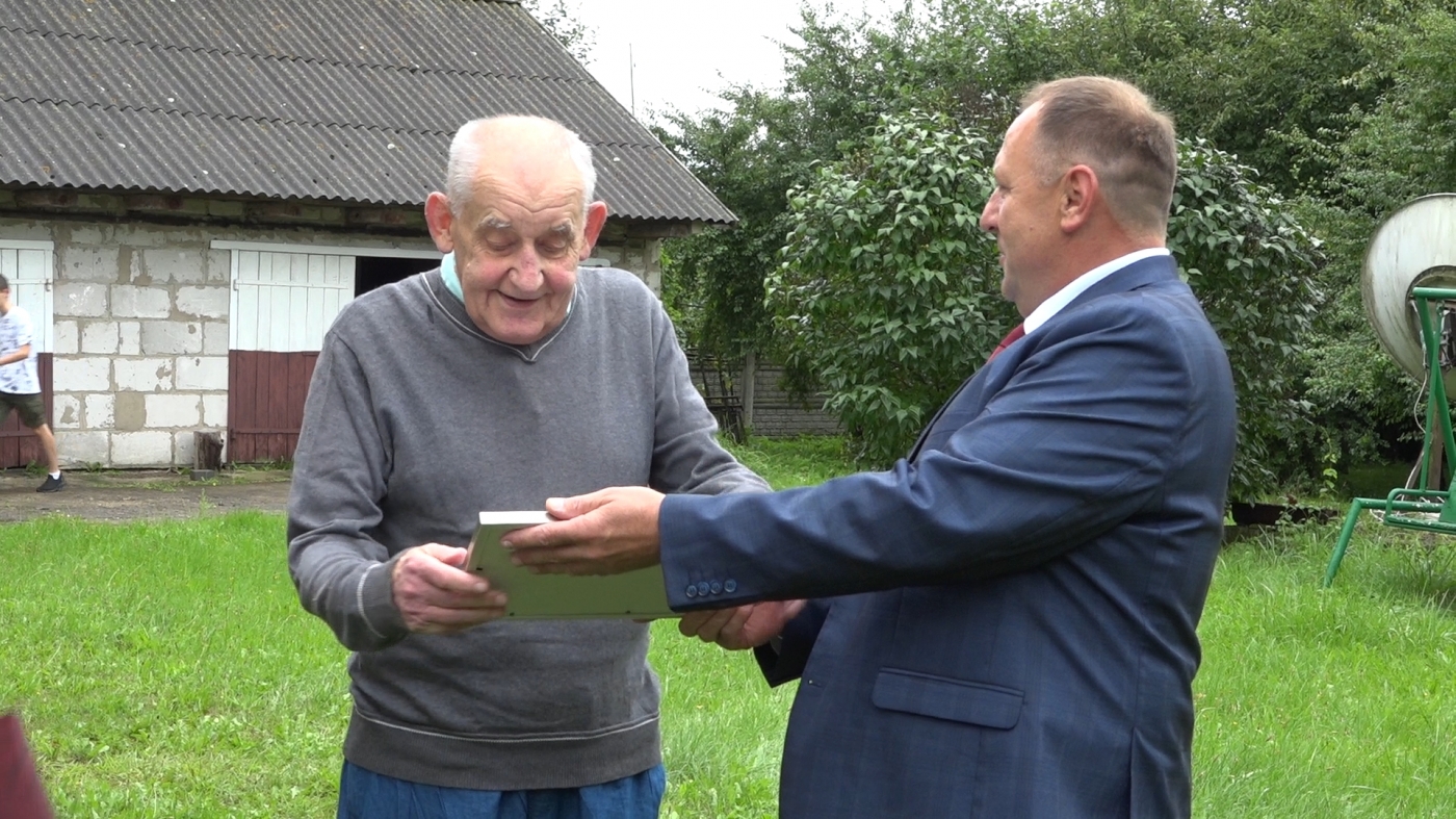 Вчера свой 70-летний юбилей отметил Иван Николаевич Данилевич - Березовское  районное объединение профсоюзов